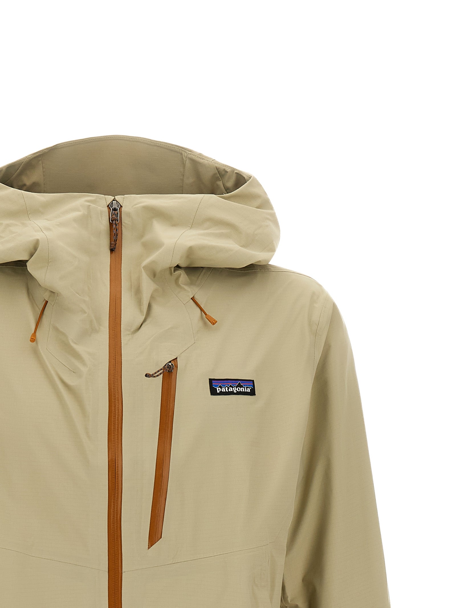 PATAGONIA Beige Nylon Shell Men's Jacket