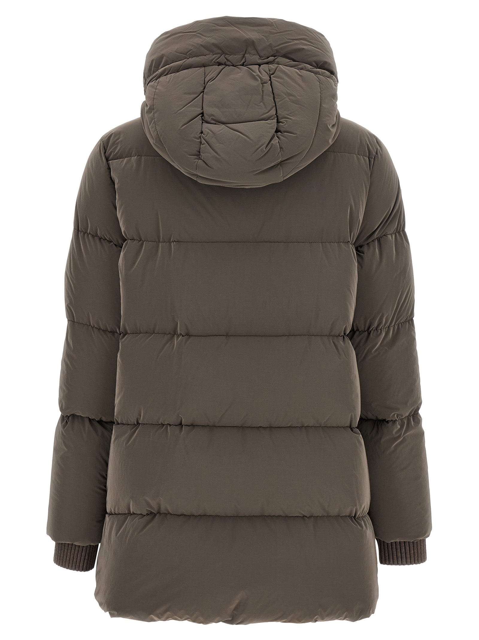 MooRER Brown Wool Full-Length Women's Jacket