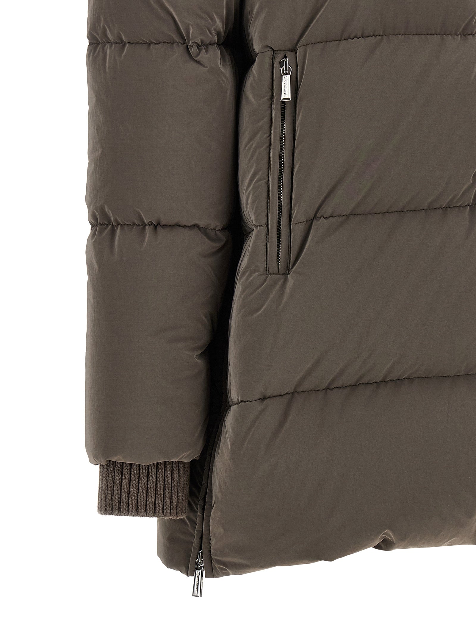 MooRER Brown Wool Full-Length Women's Jacket