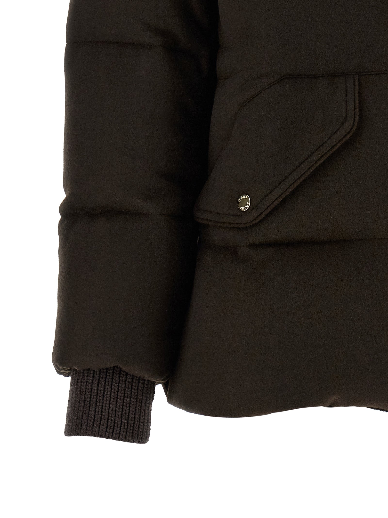 MooRER Brown Wool Full-Length Women's Jacket
