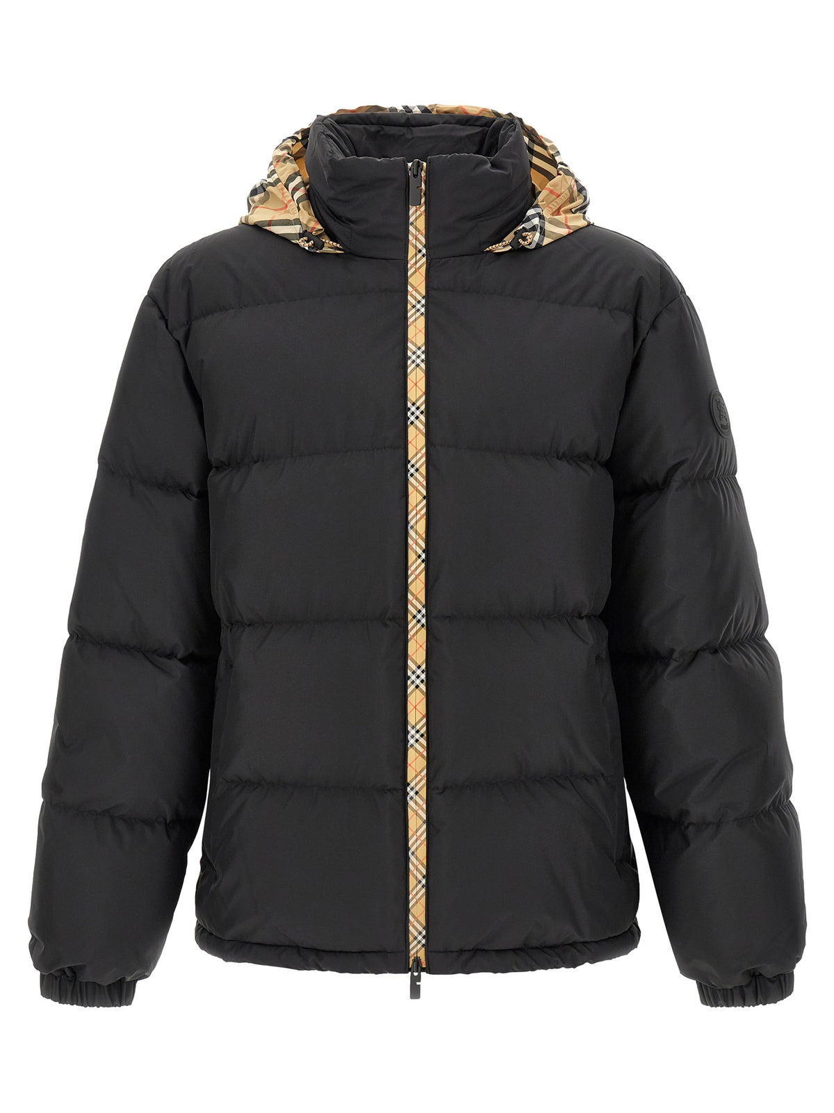 Burberry Black Polyester Men's Parka