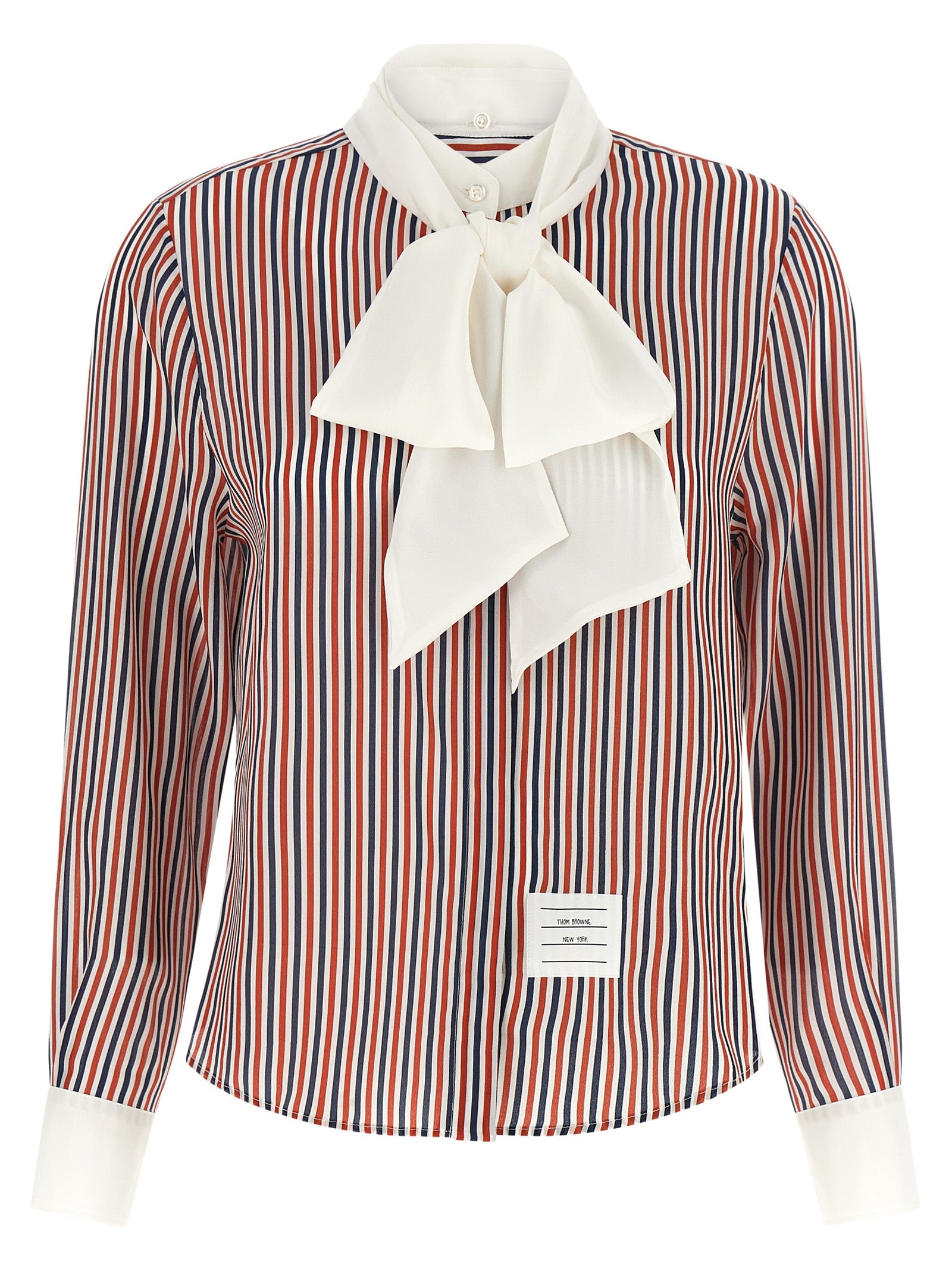 Thom Browne Multicolor Silk Women's Blouse