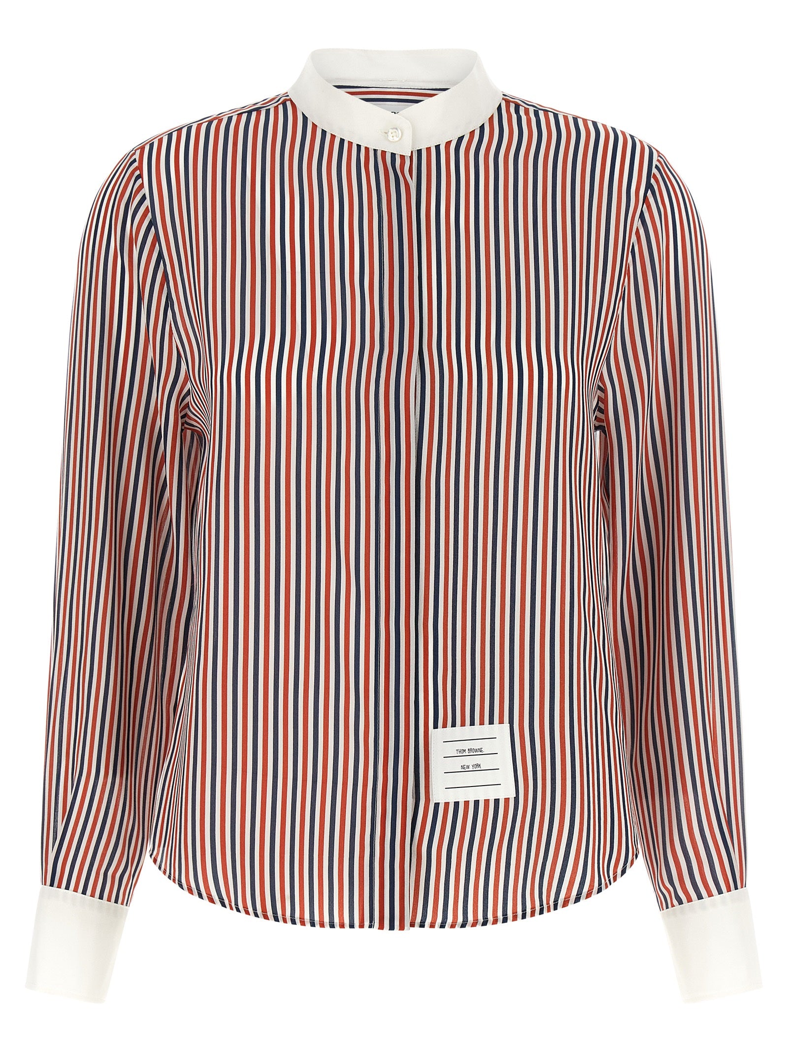 Thom Browne Multicolor Silk Women's Blouse