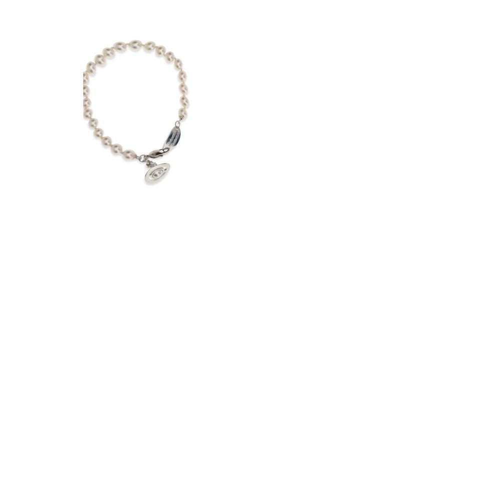 Vivienne Westwood Beige Brass Women's Bracelet