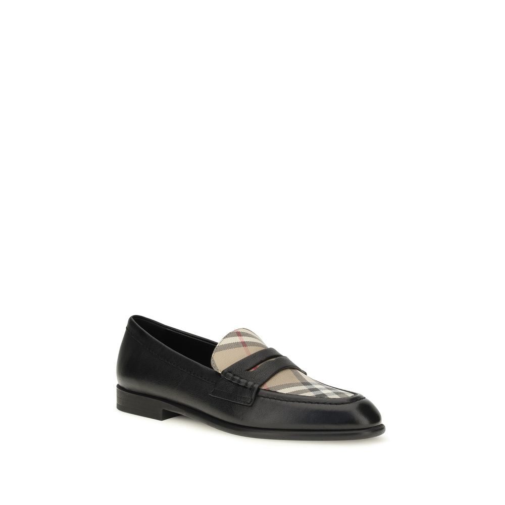 Burberry Black Lamb Ovis Aries Ballet Women's Flats