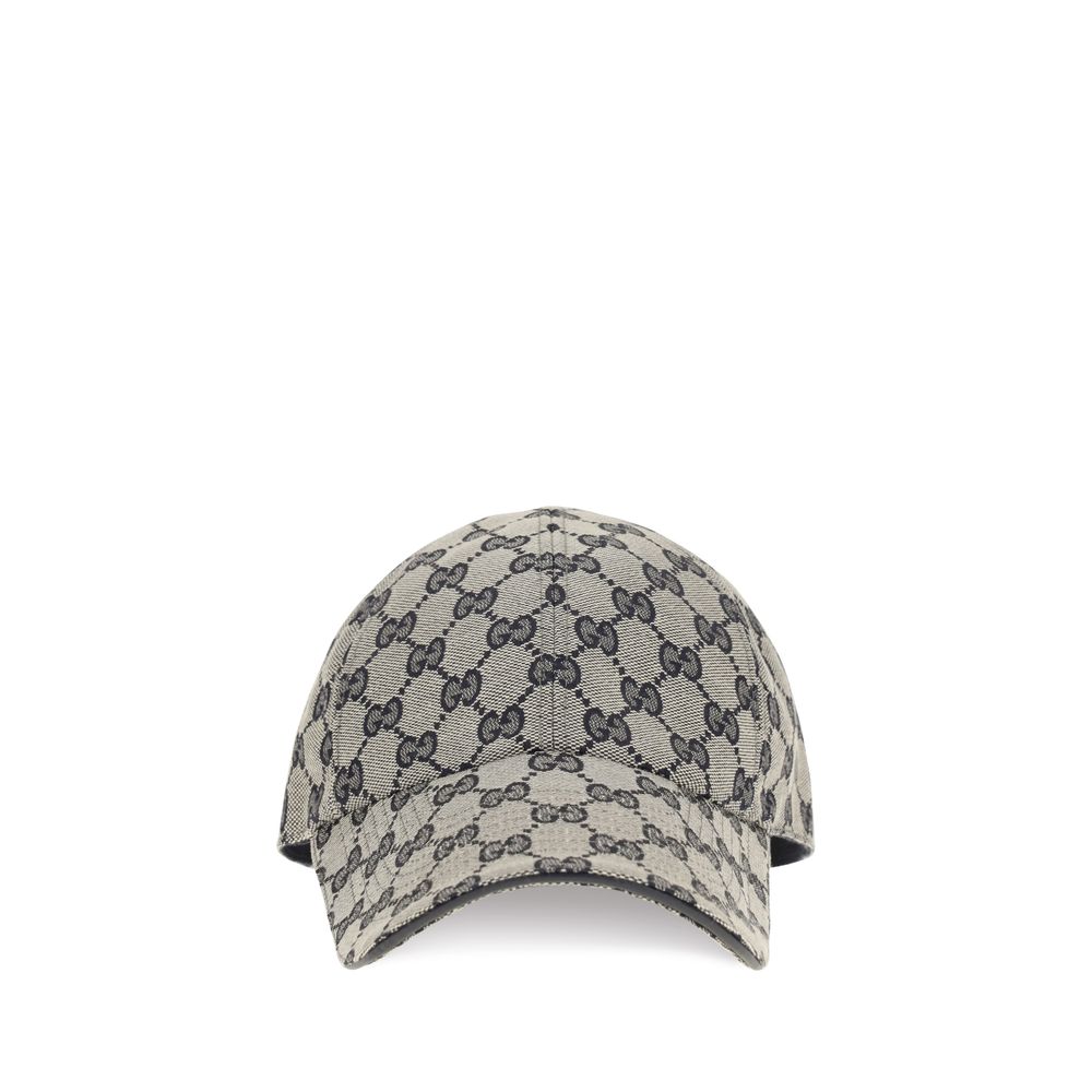 Gucci Gray Cotton Cap (Baseball Women's Hat)