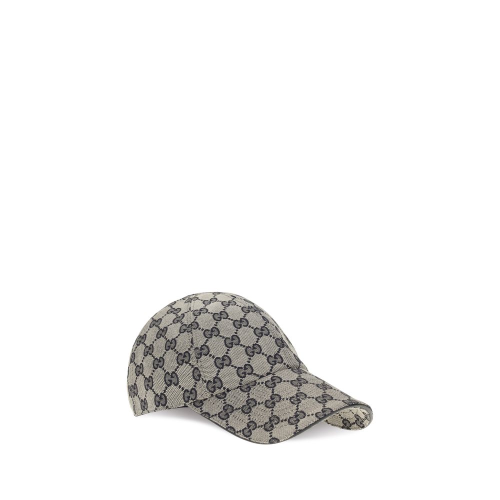 Gucci Gray Cotton Cap (Baseball Women's Hat)