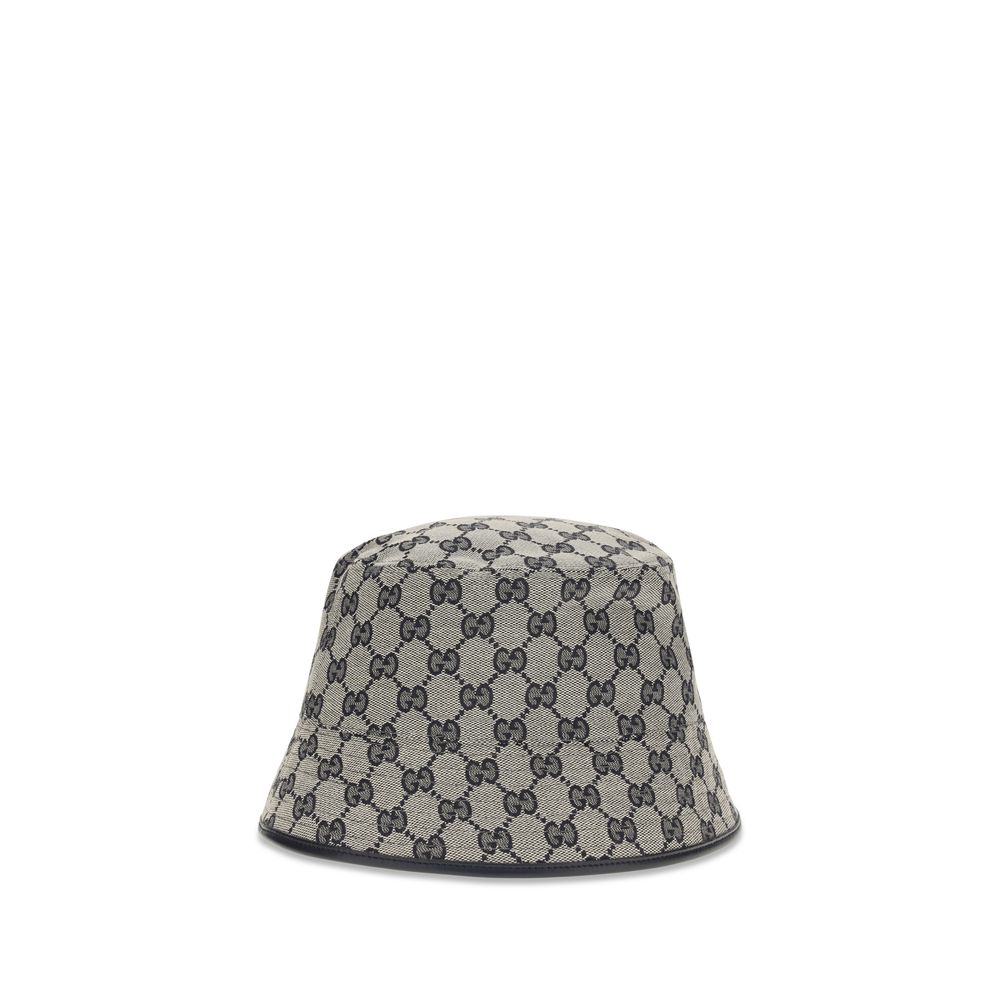 Gucci Gray Polyester Bucket Women's Hat