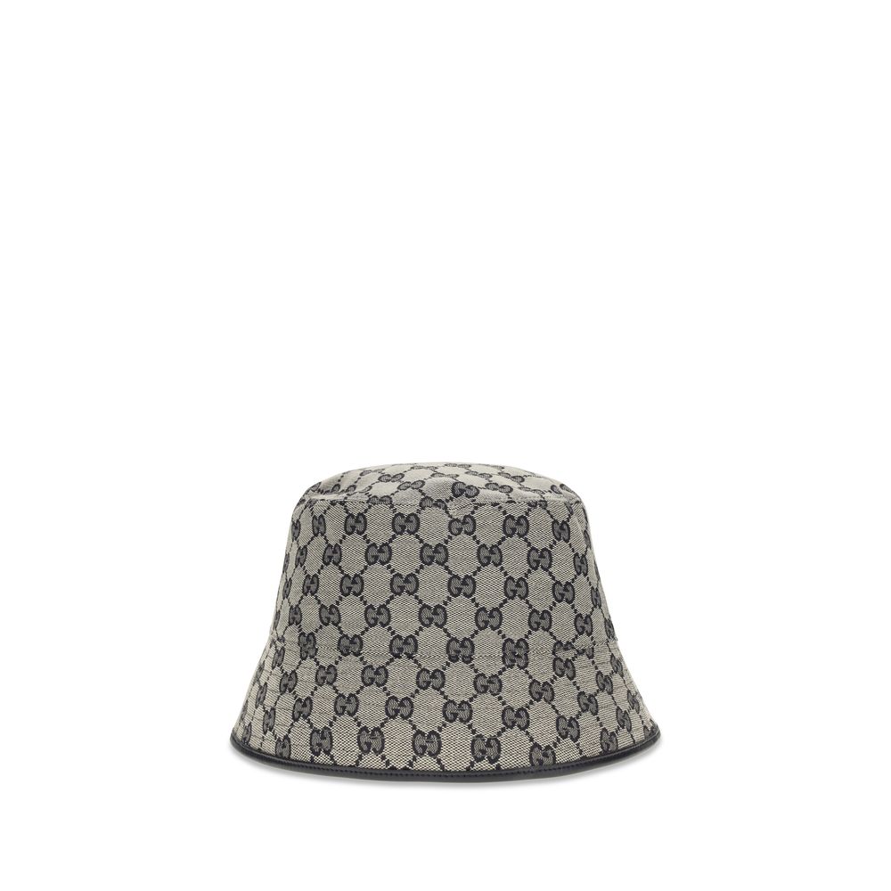 Gucci Gray Polyester Bucket Women's Hat