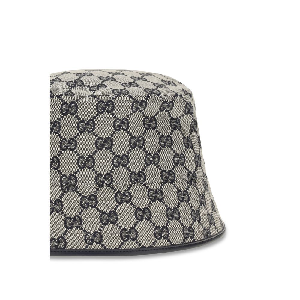 Gucci Gray Polyester Bucket Women's Hat