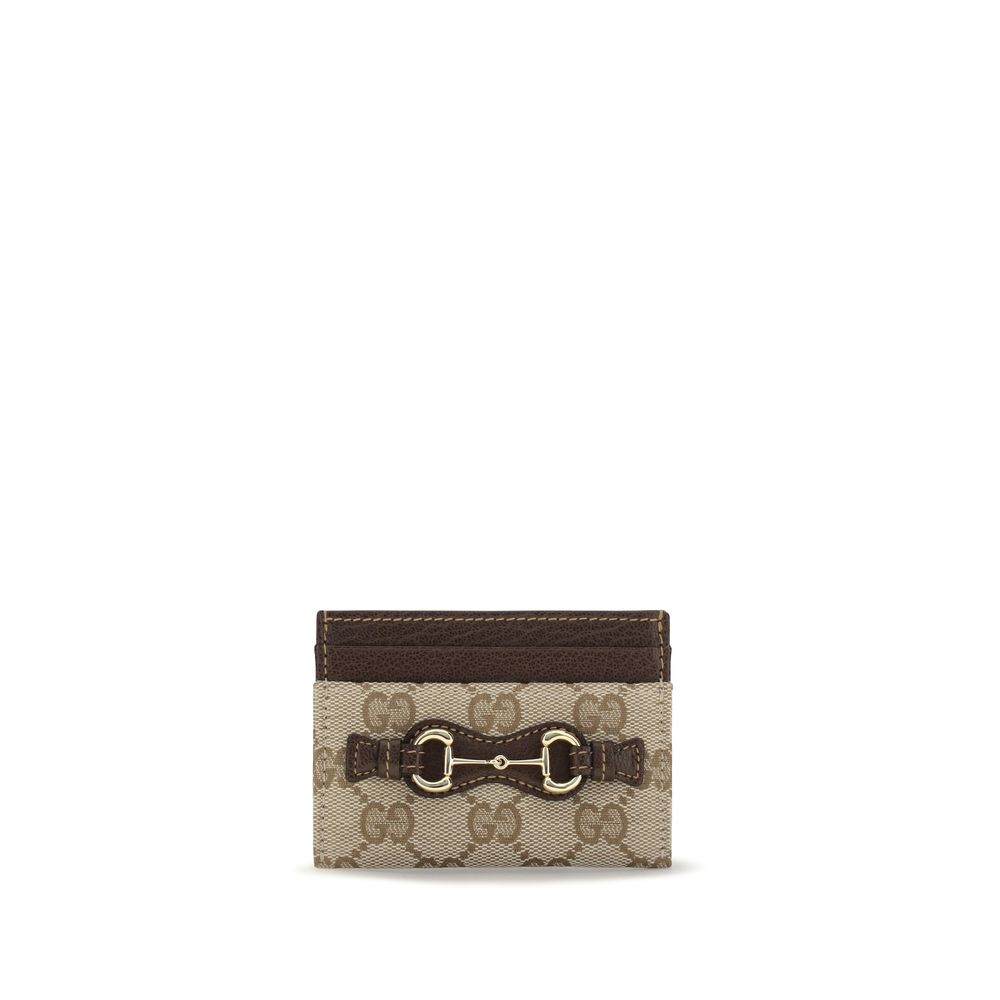 Gucci Brown Cotton Women's Wallet