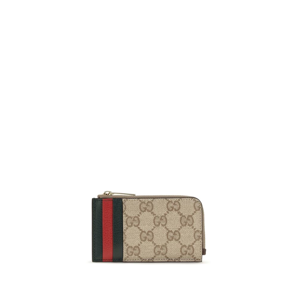 Gucci Beige Cotton Women's Wallet