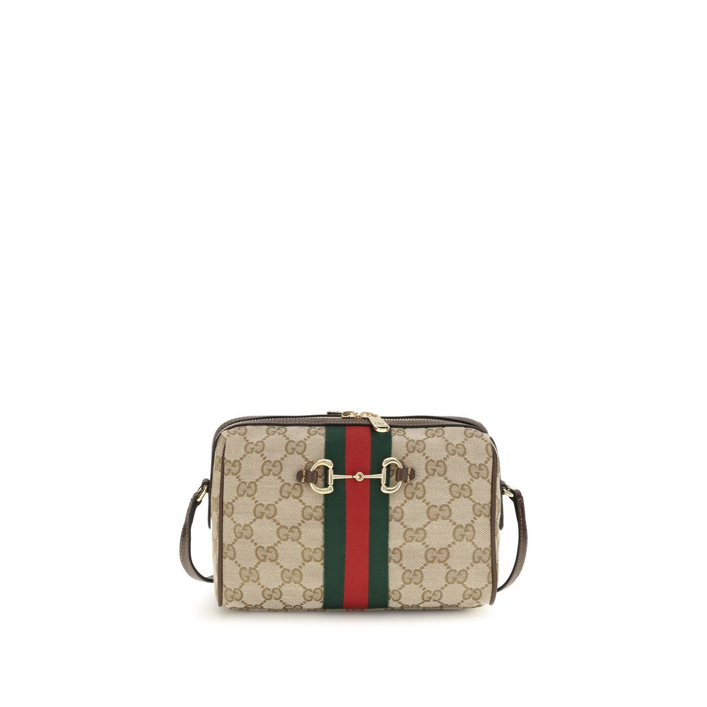 Gucci Beige Fabric Shoulder Women's Bag