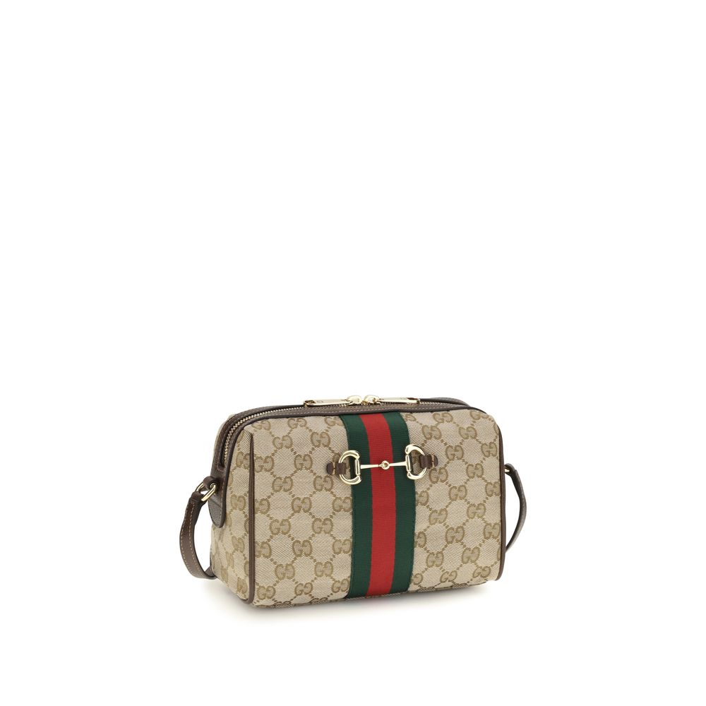 Gucci Beige Fabric Shoulder Women's Bag