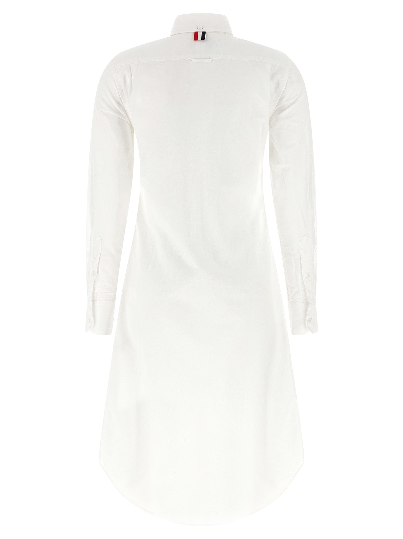 Thom Browne White Cotton Midi Women's Skirt