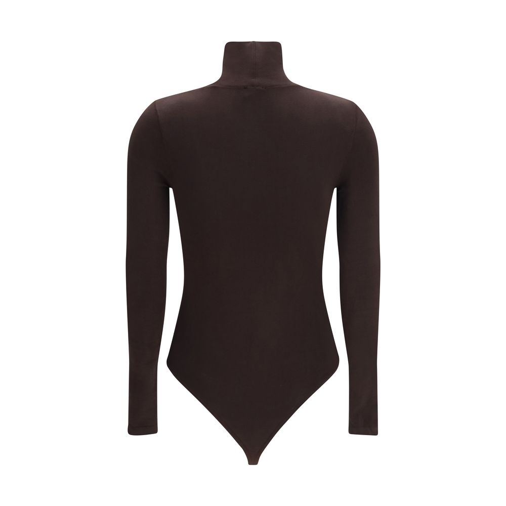 Wolford Brown Cotton Women's Bodysuit