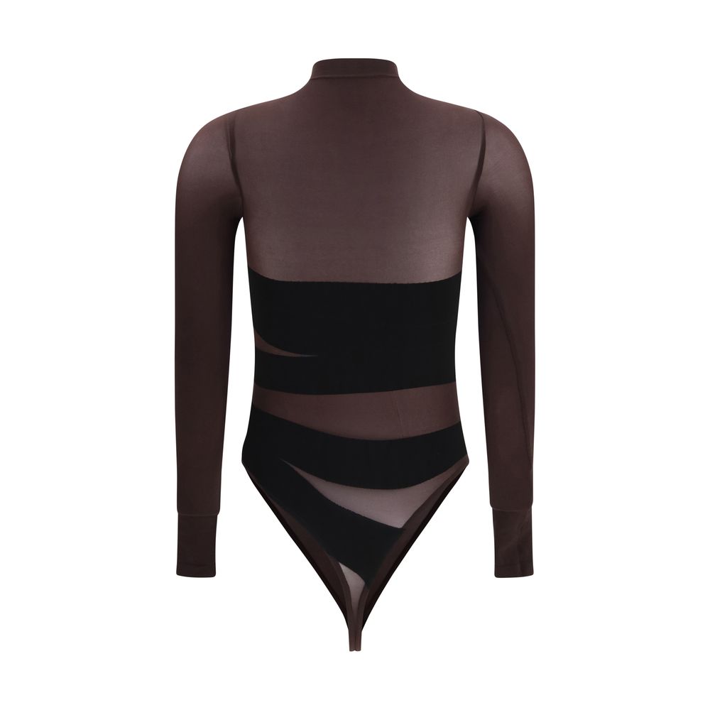 Wolford Brown Polyamide Women's Bodysuit