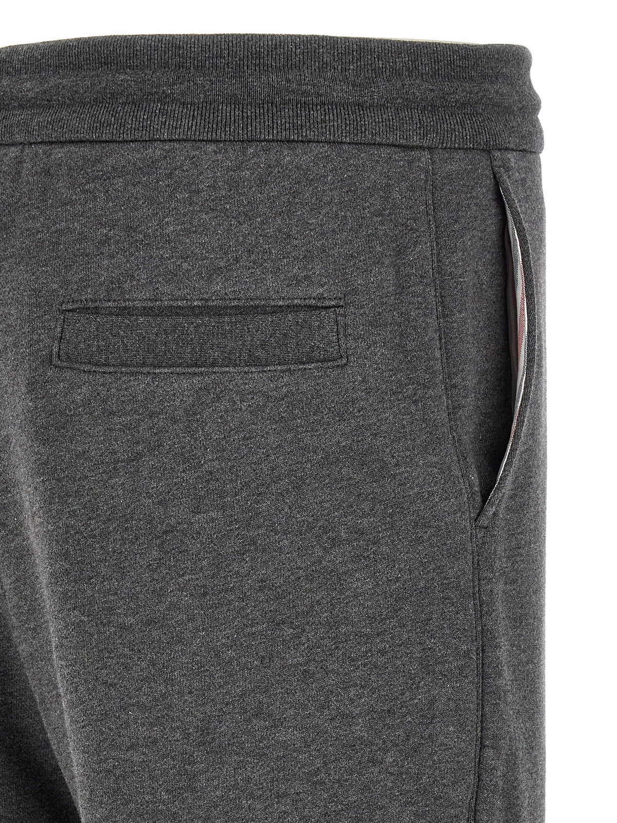 Thom Browne Gray Cotton Joggers (Workout Men's Pants)