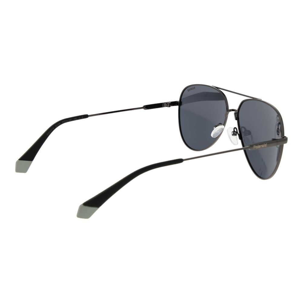 Polaroid Gray Metal  Sunglasses