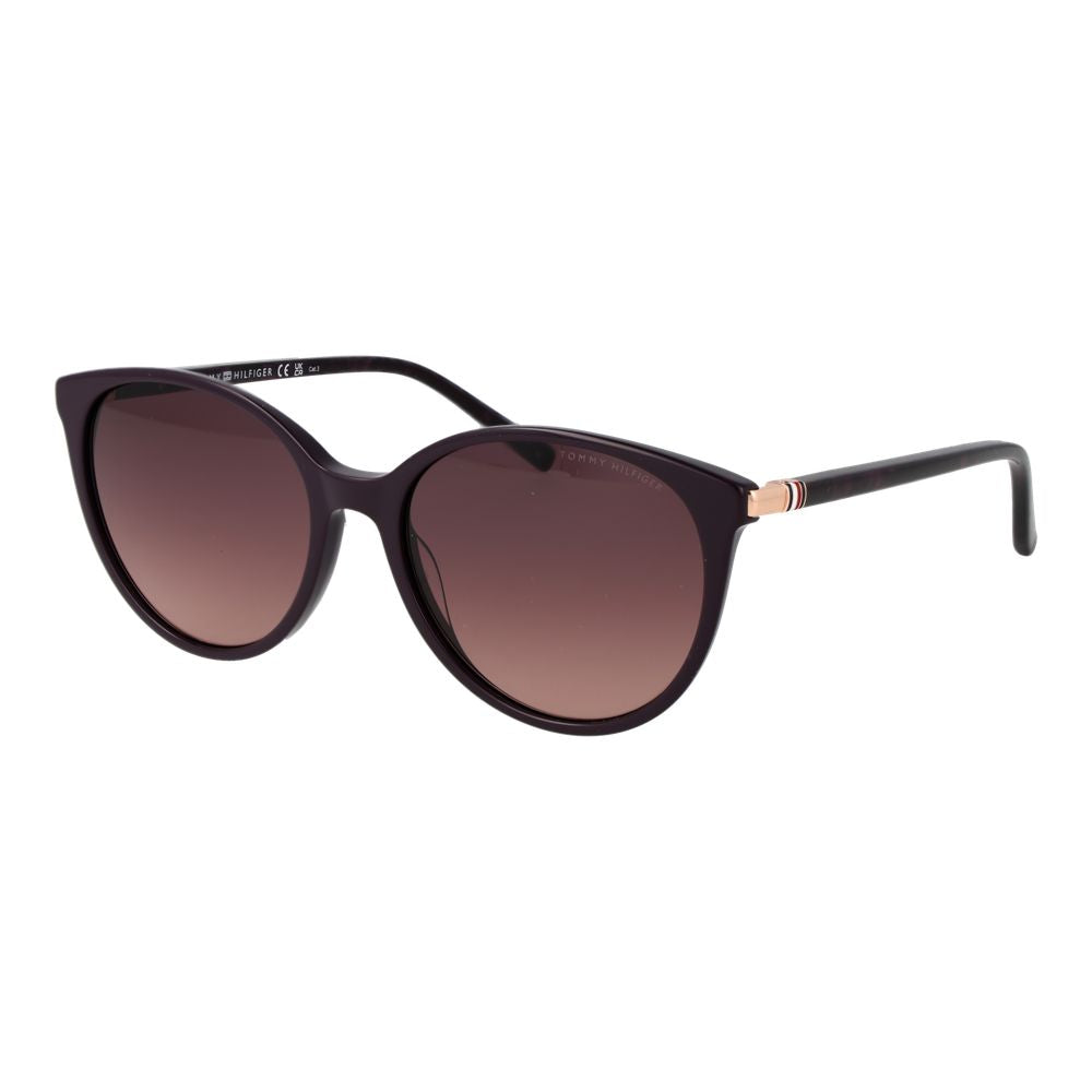 Tommy Hilfiger Purple Acetate Women's Sunglasses