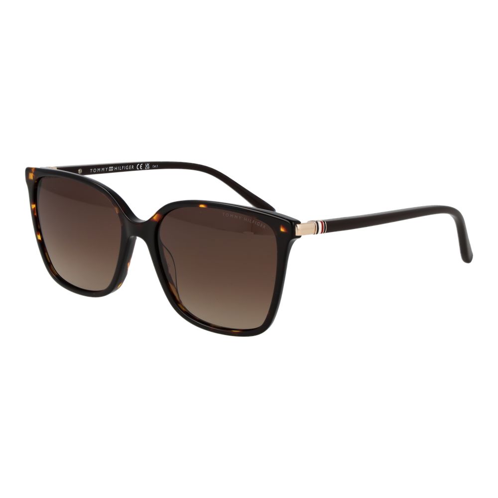 Tommy Hilfiger Black Acetate Women's Sunglasses