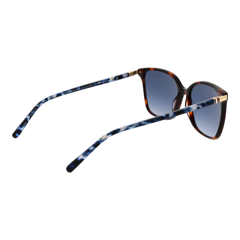Tommy Hilfiger Brown Acetate Women's Sunglasses