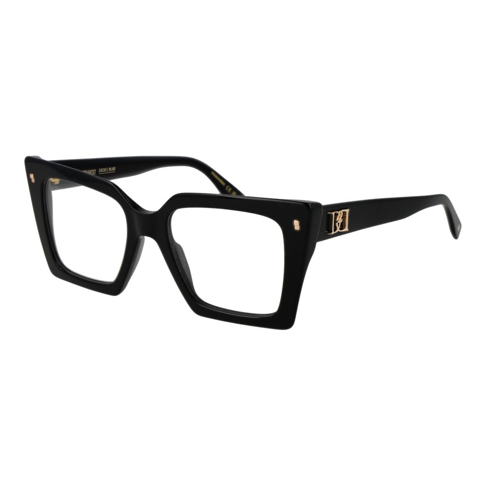 Dsquared² Black Acetate Glasses Women's (Frames)