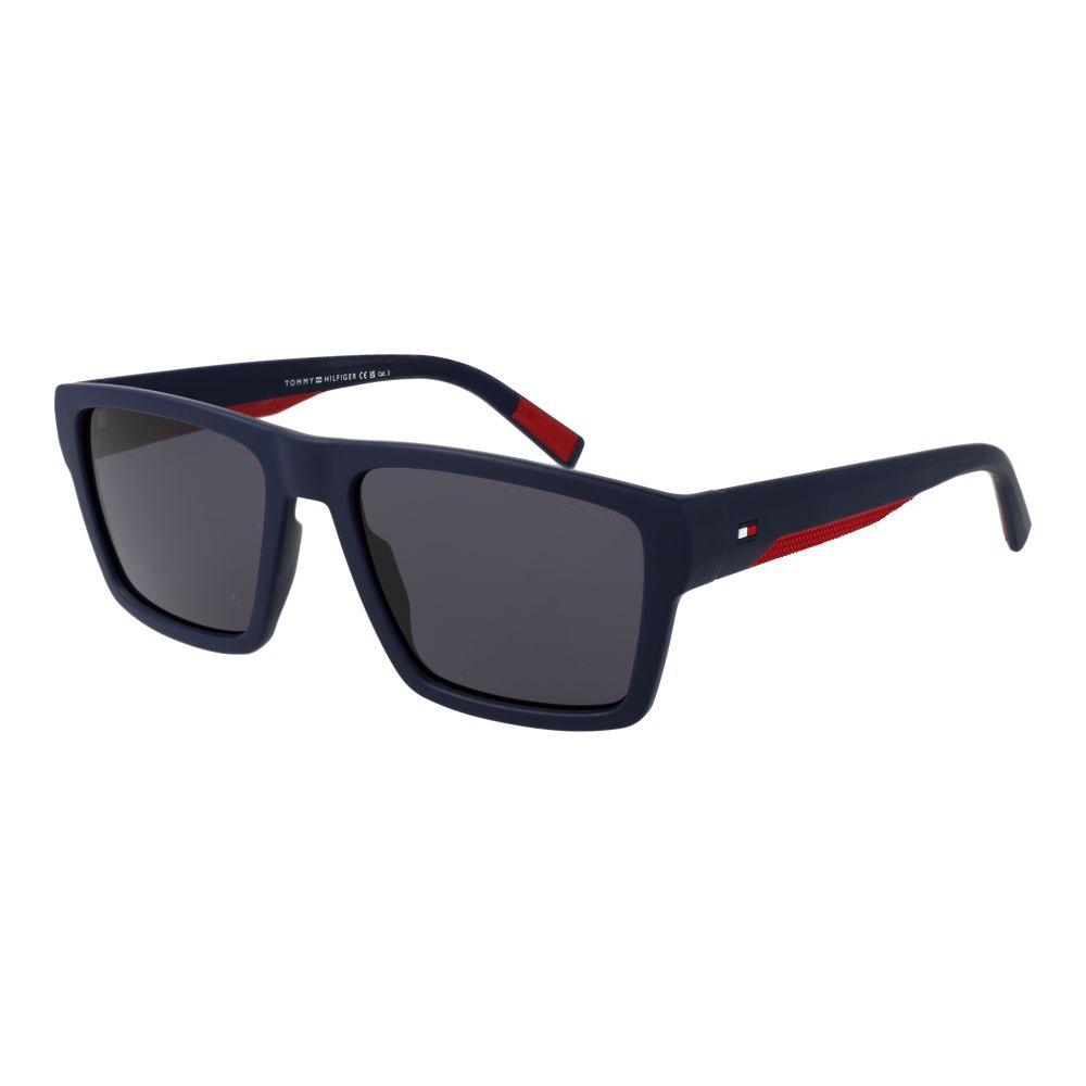 Tommy Hilfiger Blue Polyamide Men's Sunglasses
