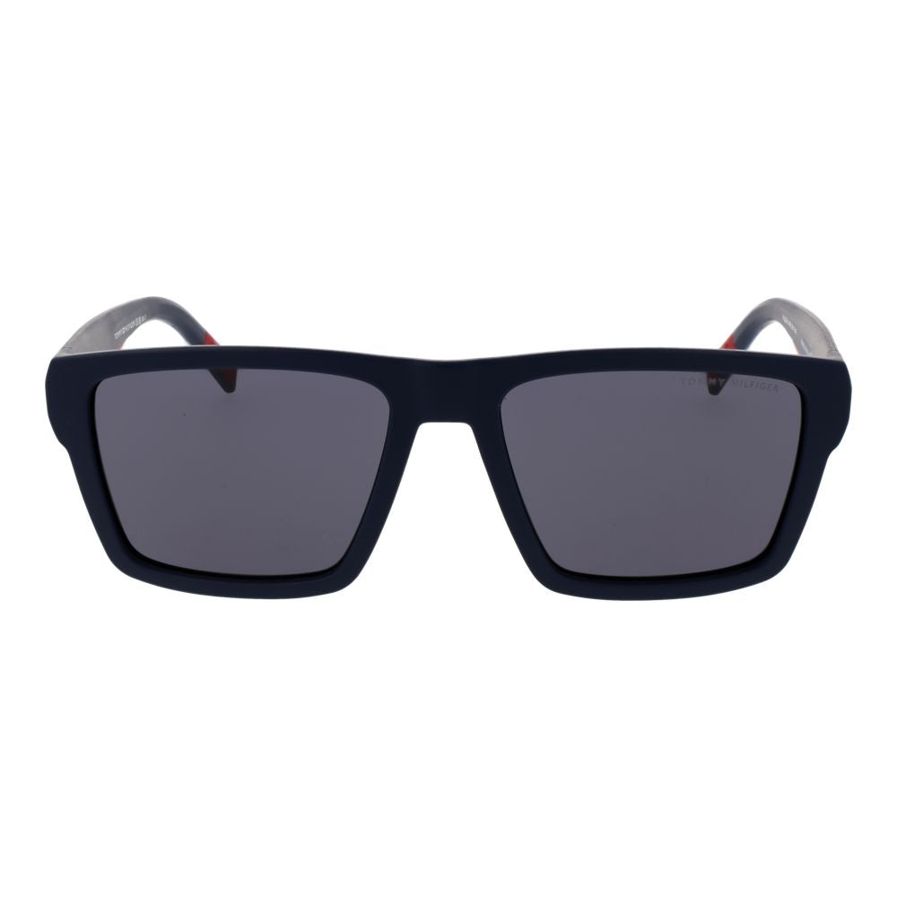 Tommy Hilfiger Blue Polyamide Men's Sunglasses