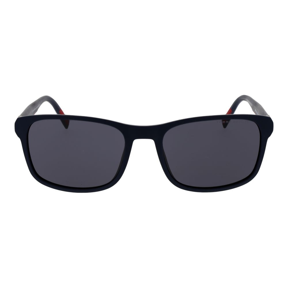 Tommy Hilfiger Blue Polyamide Men's Sunglasses
