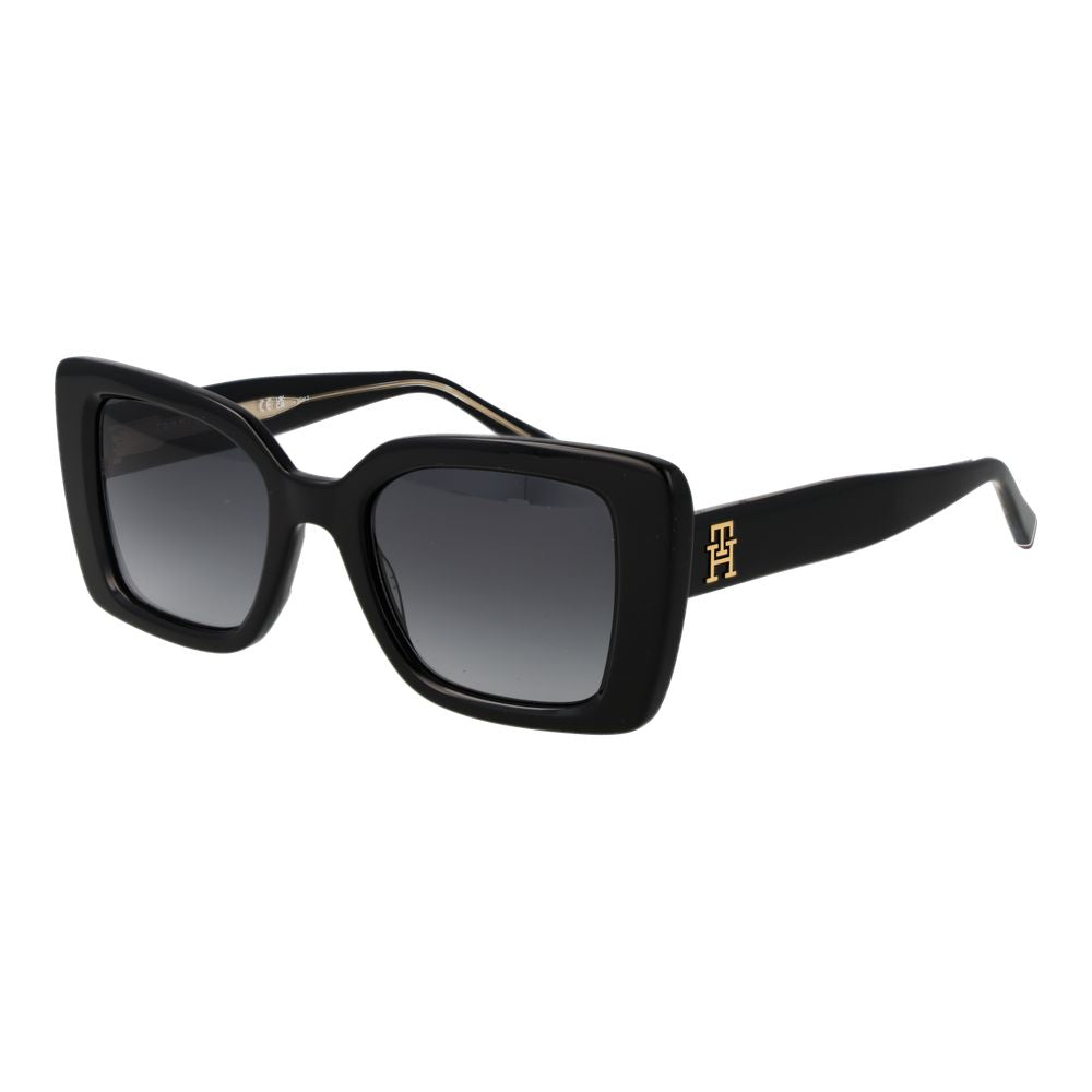 Tommy Hilfiger Black Acetate Women's Sunglasses