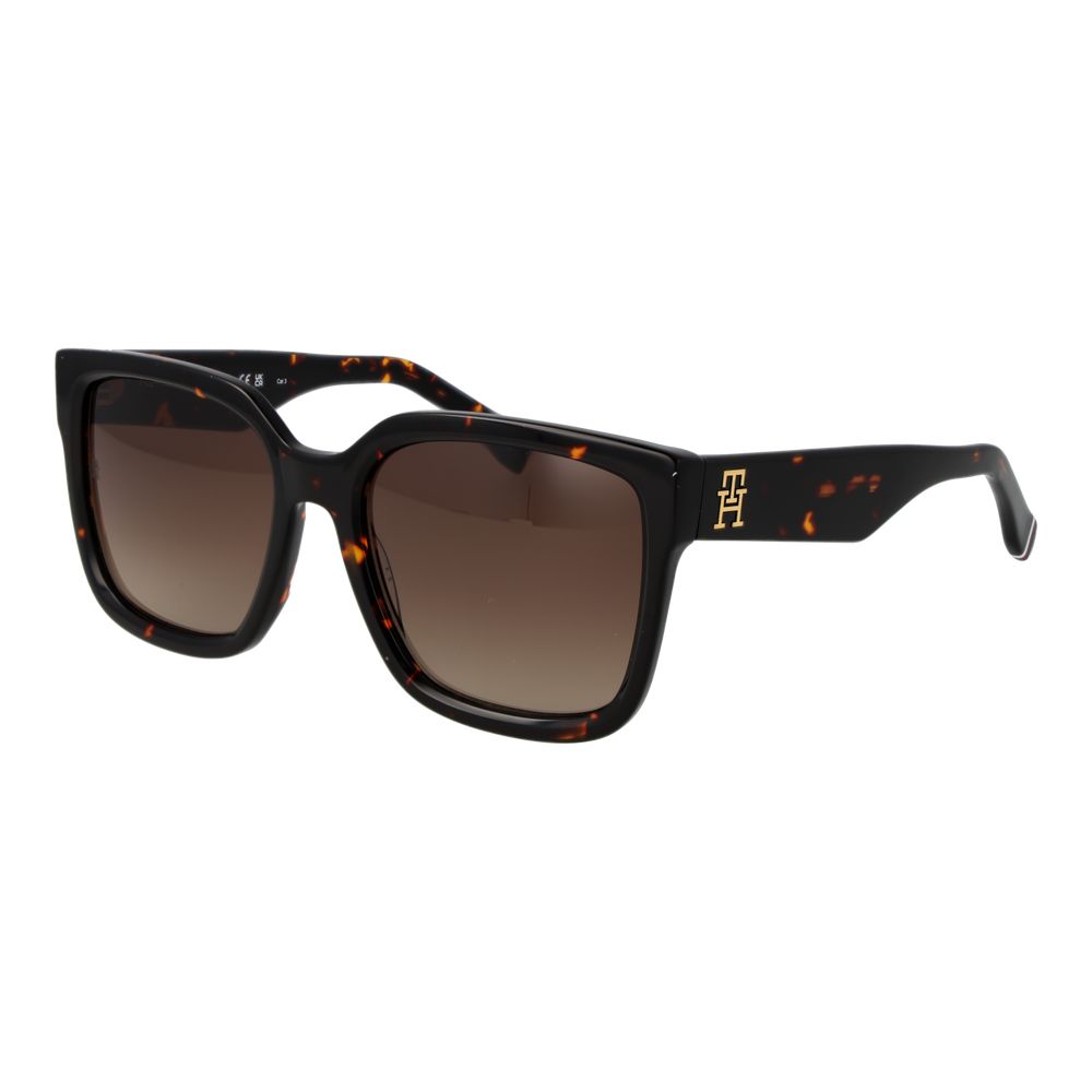 Tommy Hilfiger Black Acetate Women's Sunglasses
