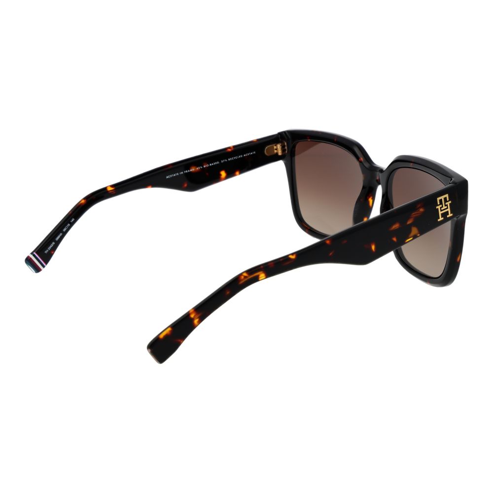 Tommy Hilfiger Black Acetate Women's Sunglasses