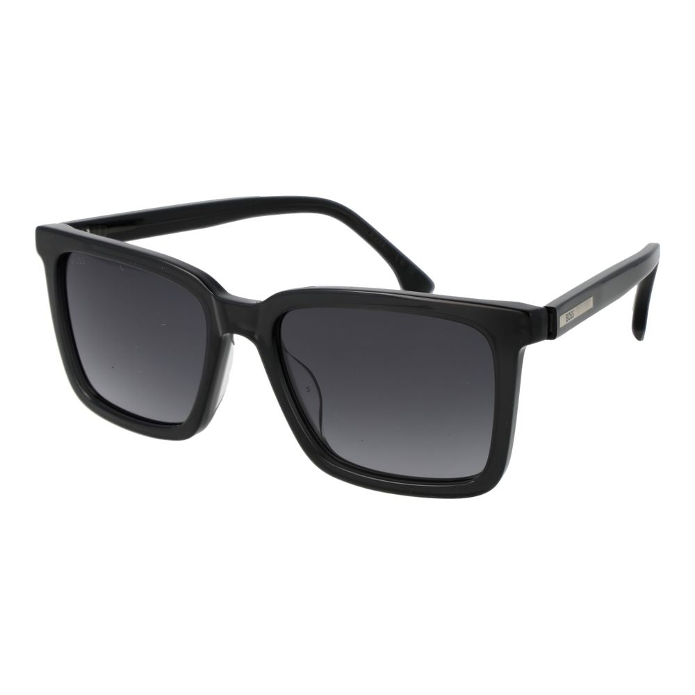 Hugo Boss Gray Acetate Men's Sunglasses