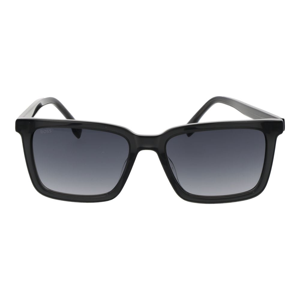Hugo Boss Gray Acetate Men's Sunglasses