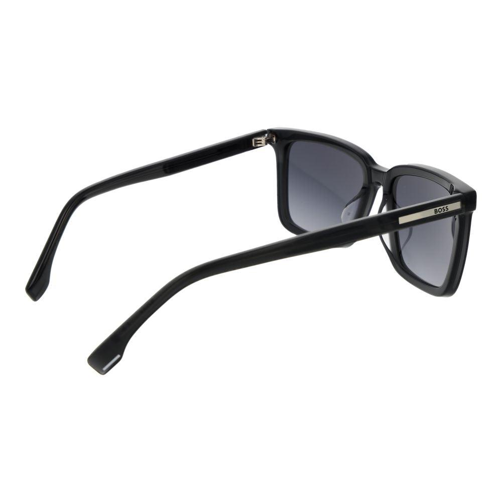 Hugo Boss Gray Acetate Men's Sunglasses