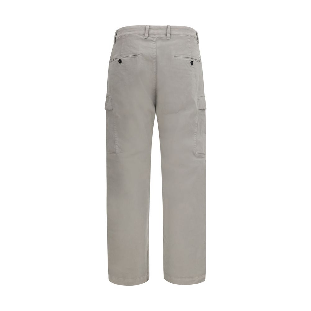 C.P. Company Gray Cotton Cargo Men's Pants