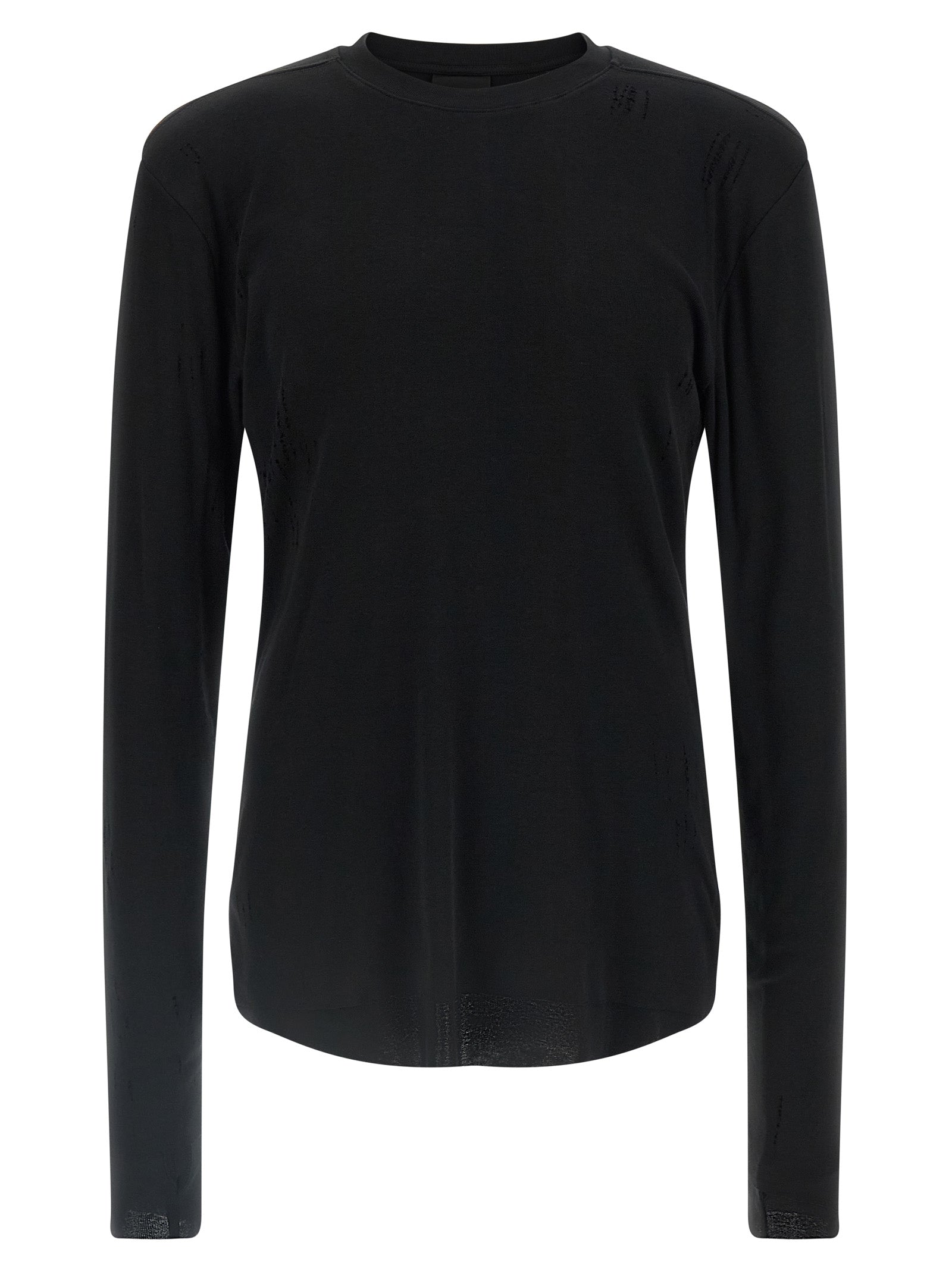 Thom Krom Black Cotton Men's T-Shirt
