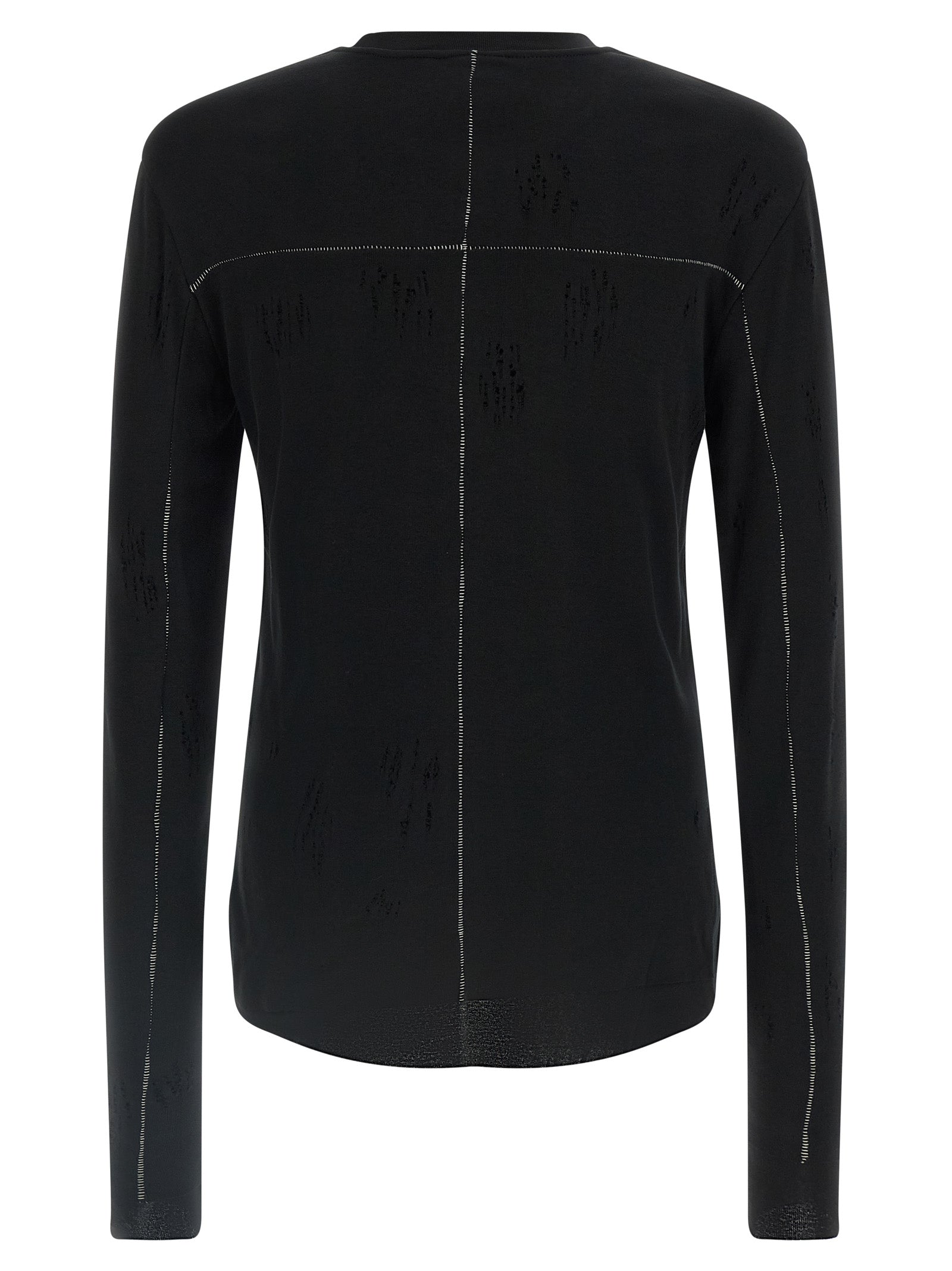 Thom Krom Black Cotton Men's T-Shirt