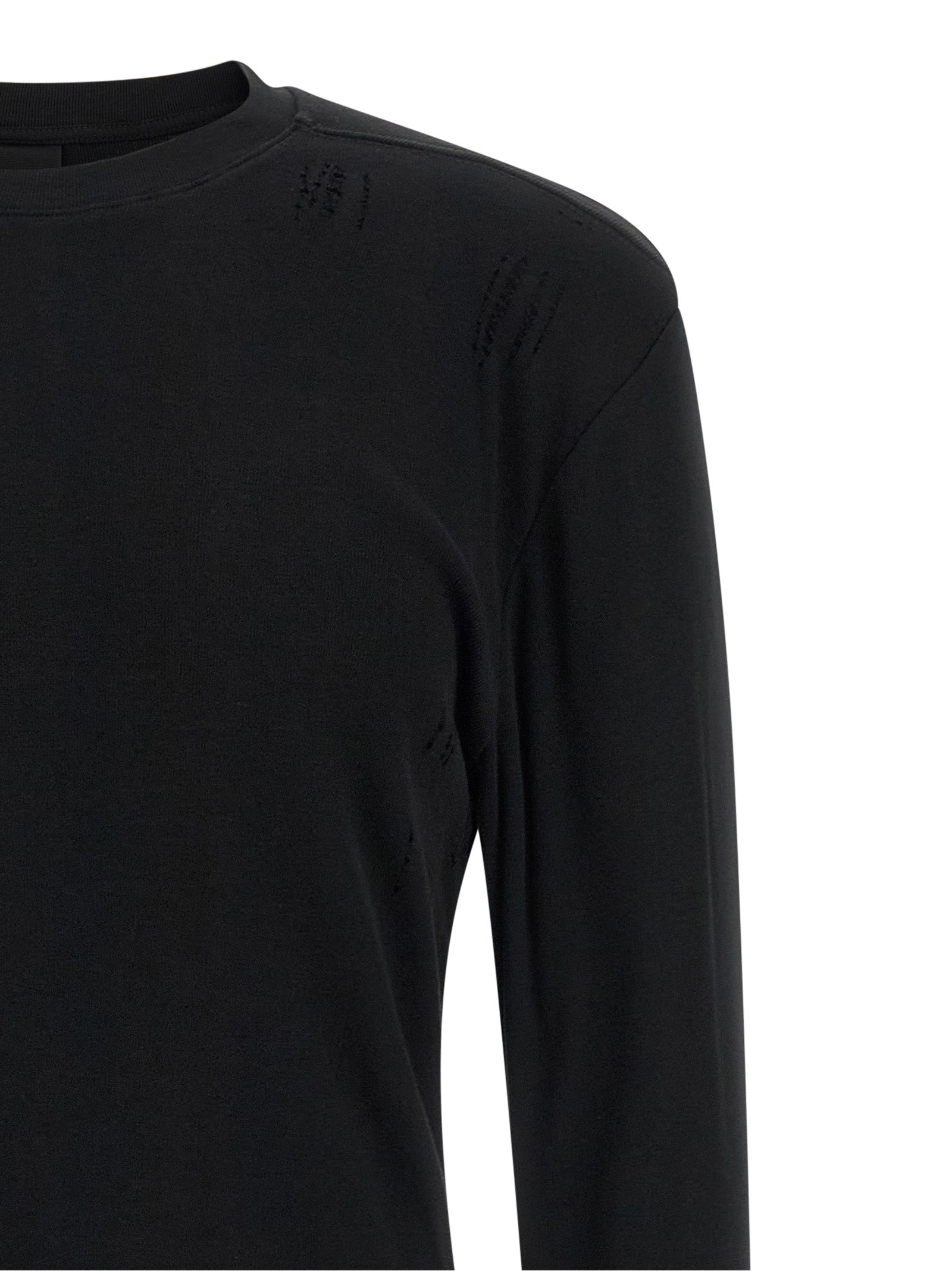 Thom Krom Black Cotton Men's T-Shirt