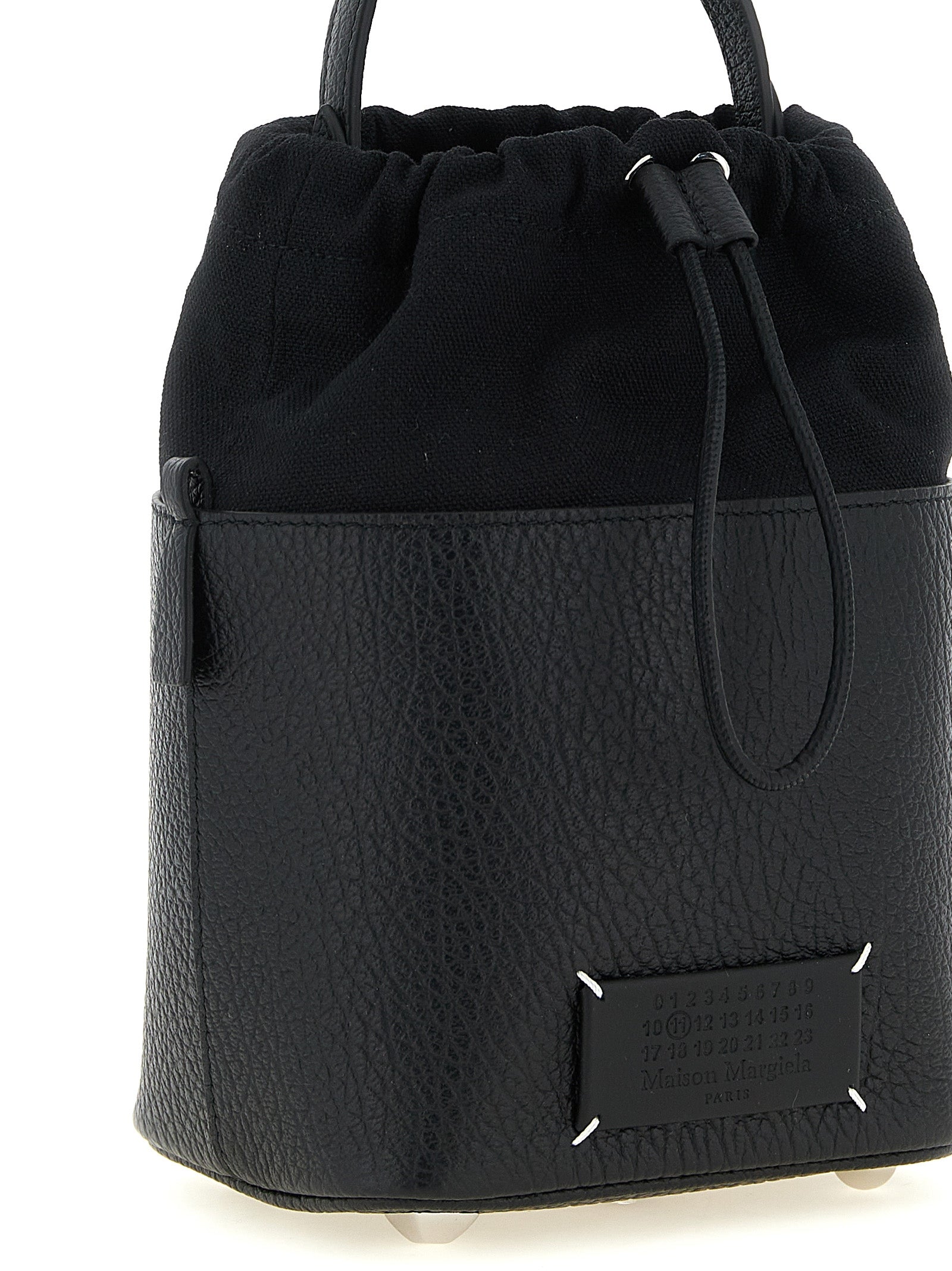 Maison Margiela Black Calfskin Shoulder Women's Bag