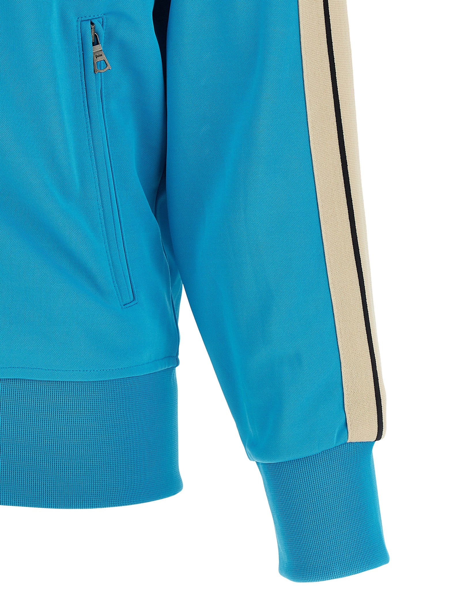 Palm Angels Blue Polyester Men's Sweatshirt