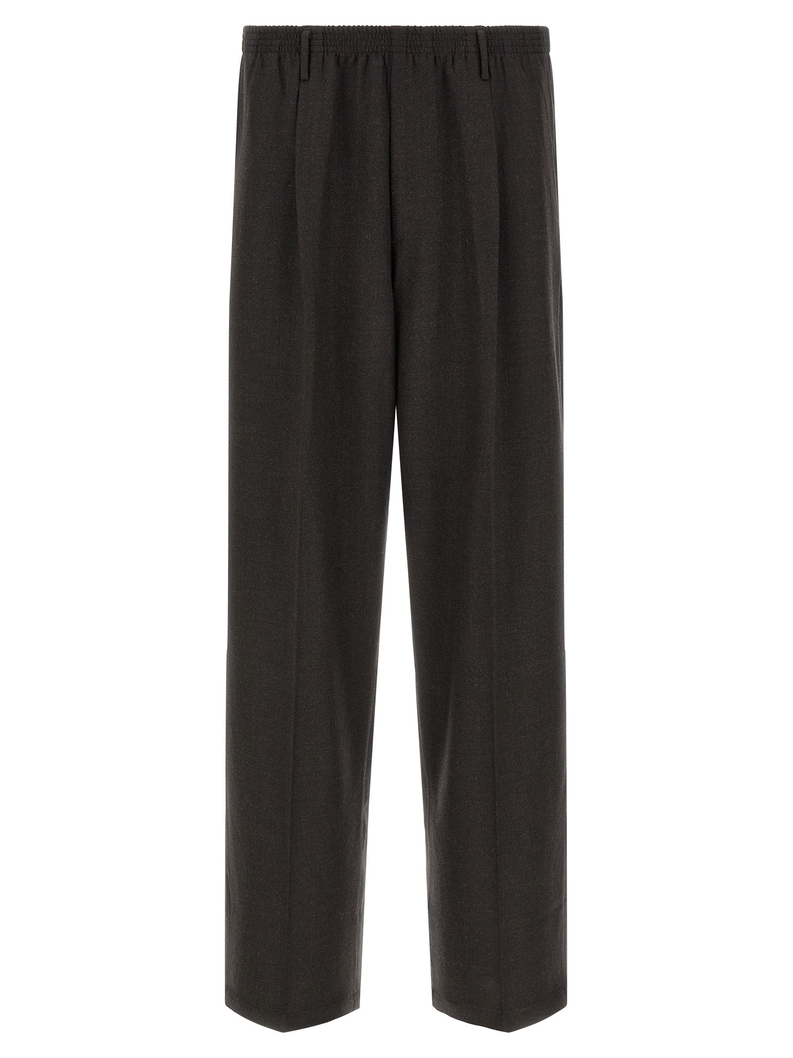 CELLAR DOOR Brown Virgin Wool Dress Men's Pants