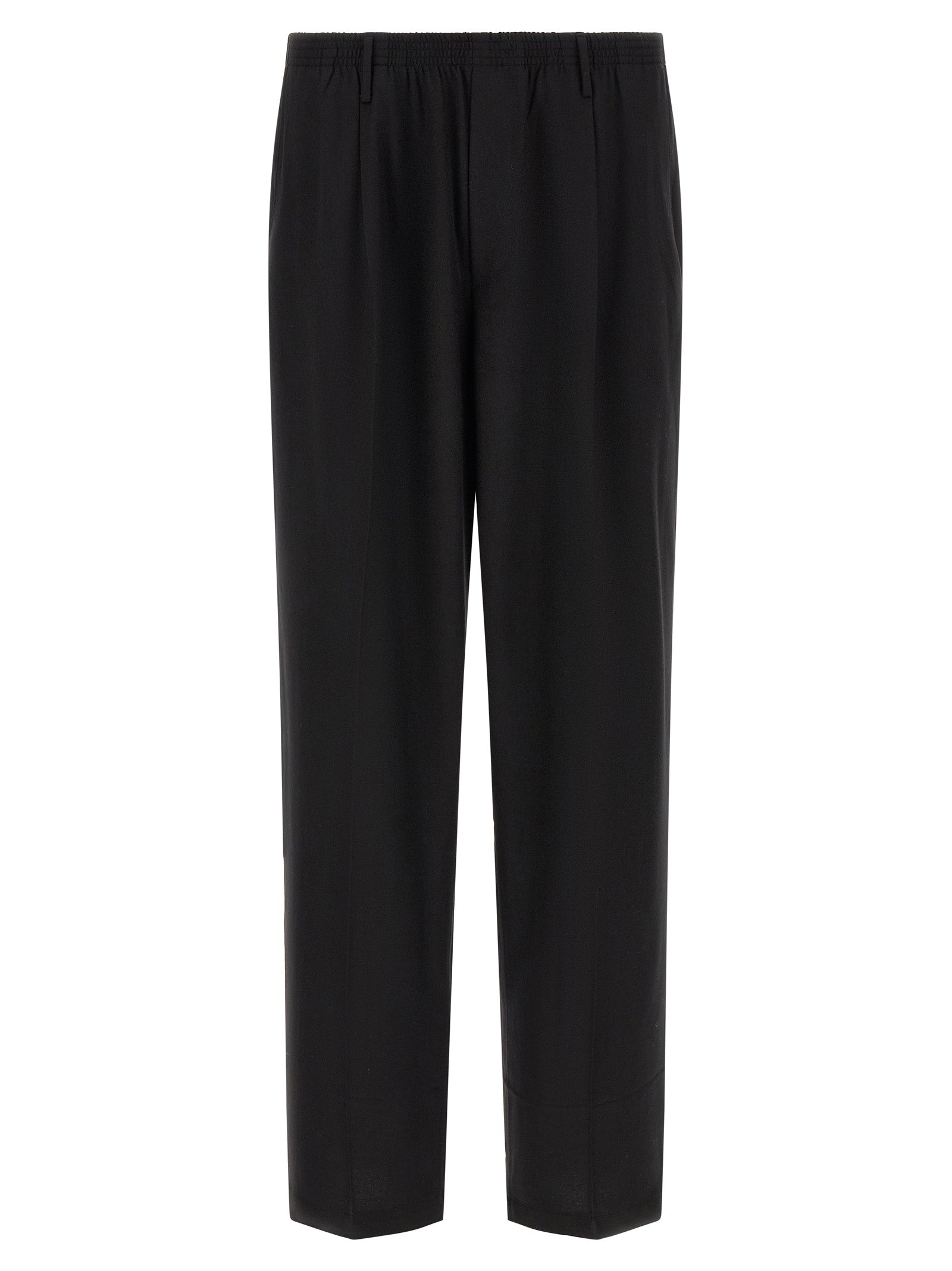 CELLAR DOOR Black Virgin Wool Dress Men's Pants