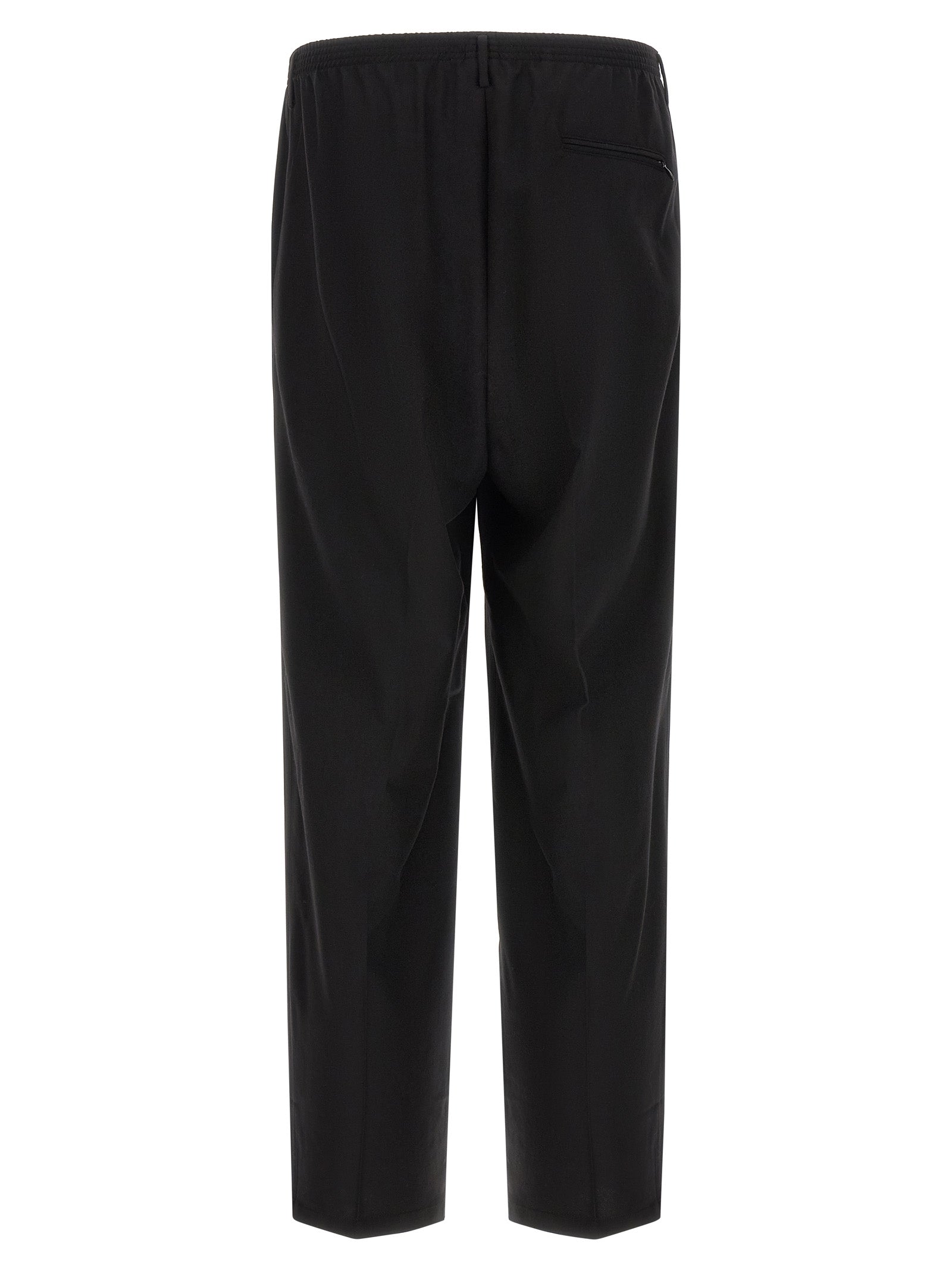 CELLAR DOOR Black Virgin Wool Dress Men's Pants