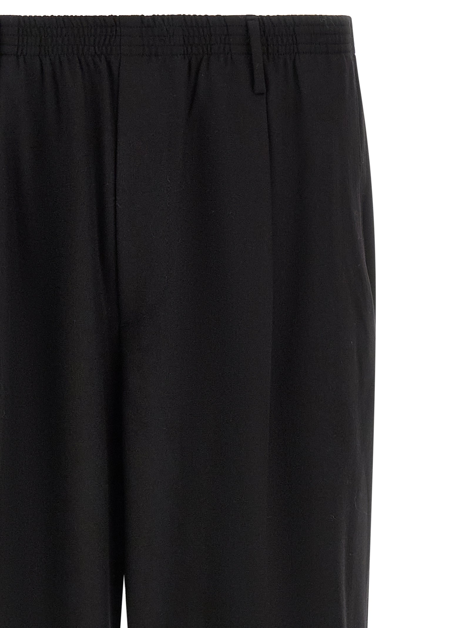 CELLAR DOOR Black Virgin Wool Dress Men's Pants
