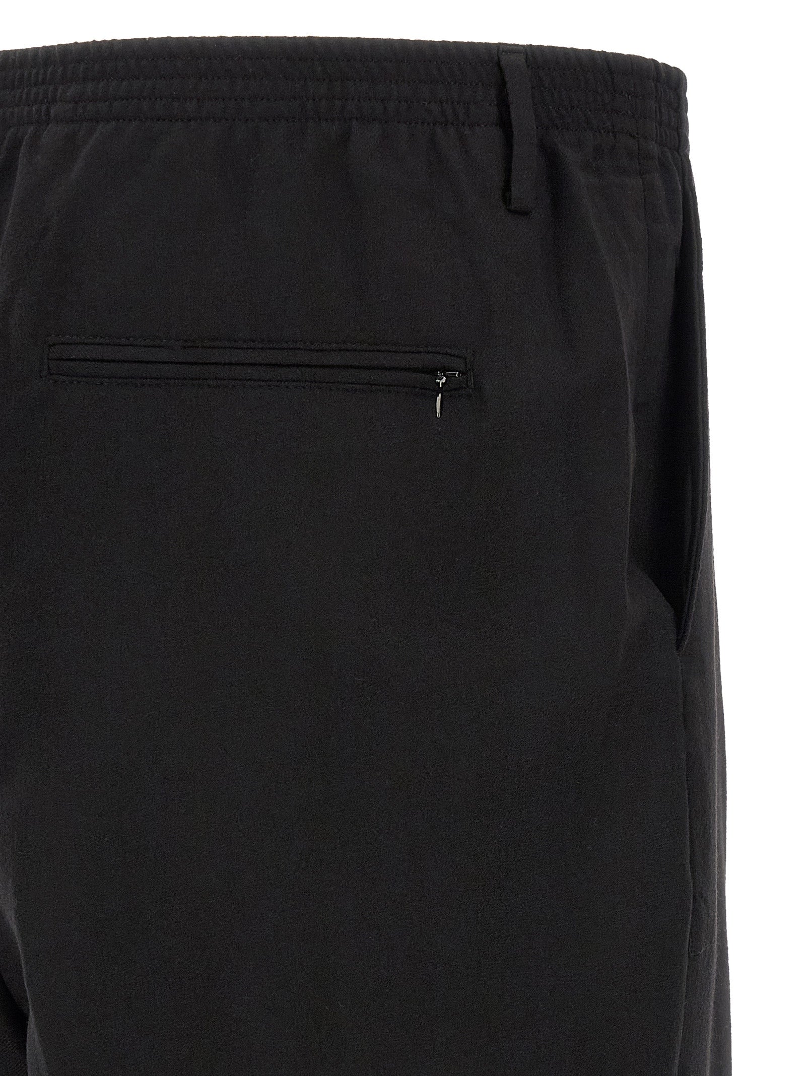 CELLAR DOOR Black Virgin Wool Dress Men's Pants