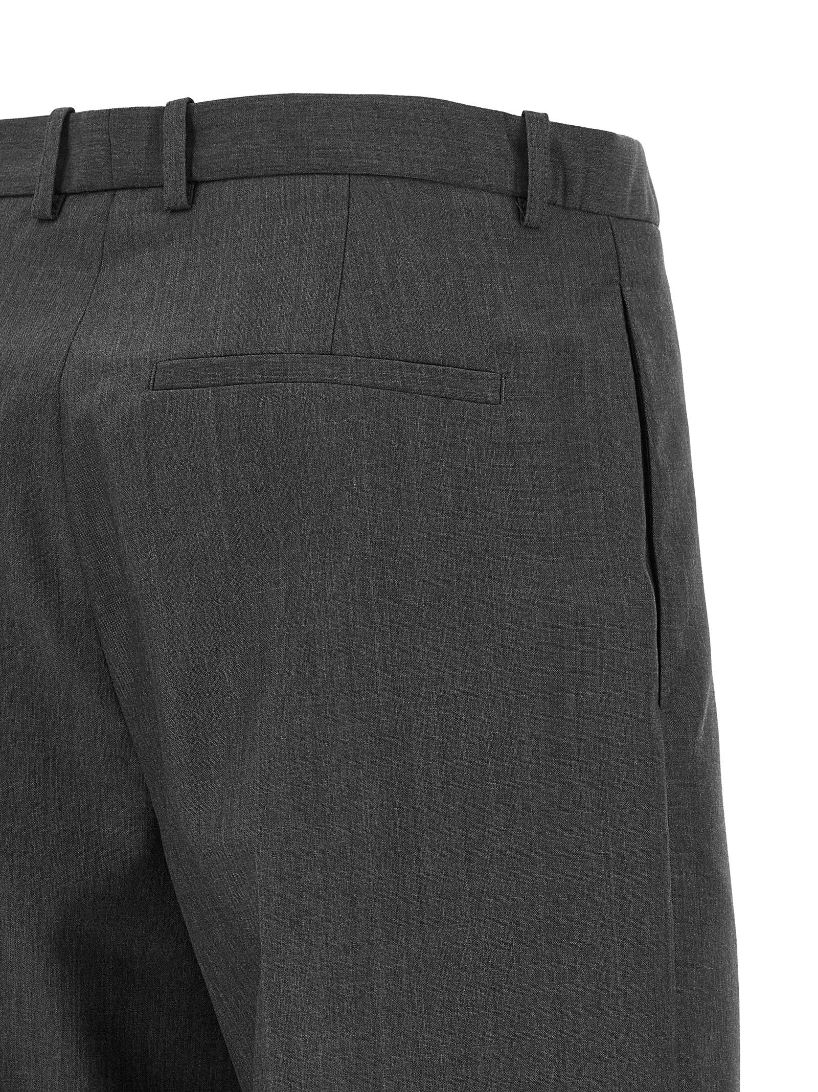 Jil Sander Gray Wool Dress Women's Pants