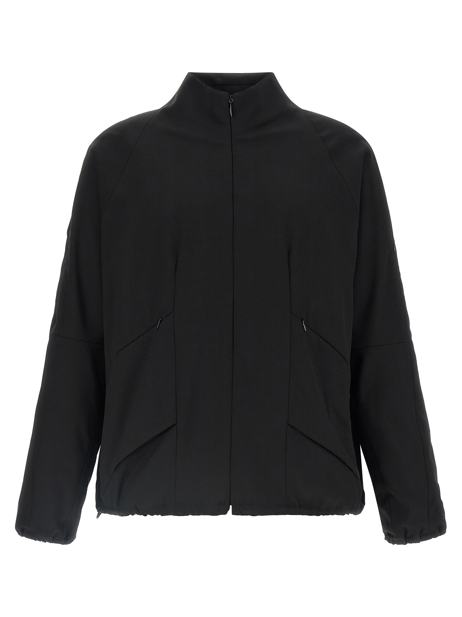 Kiko Kostadinov Black Virgin Wool Full-Length Men's Jacket