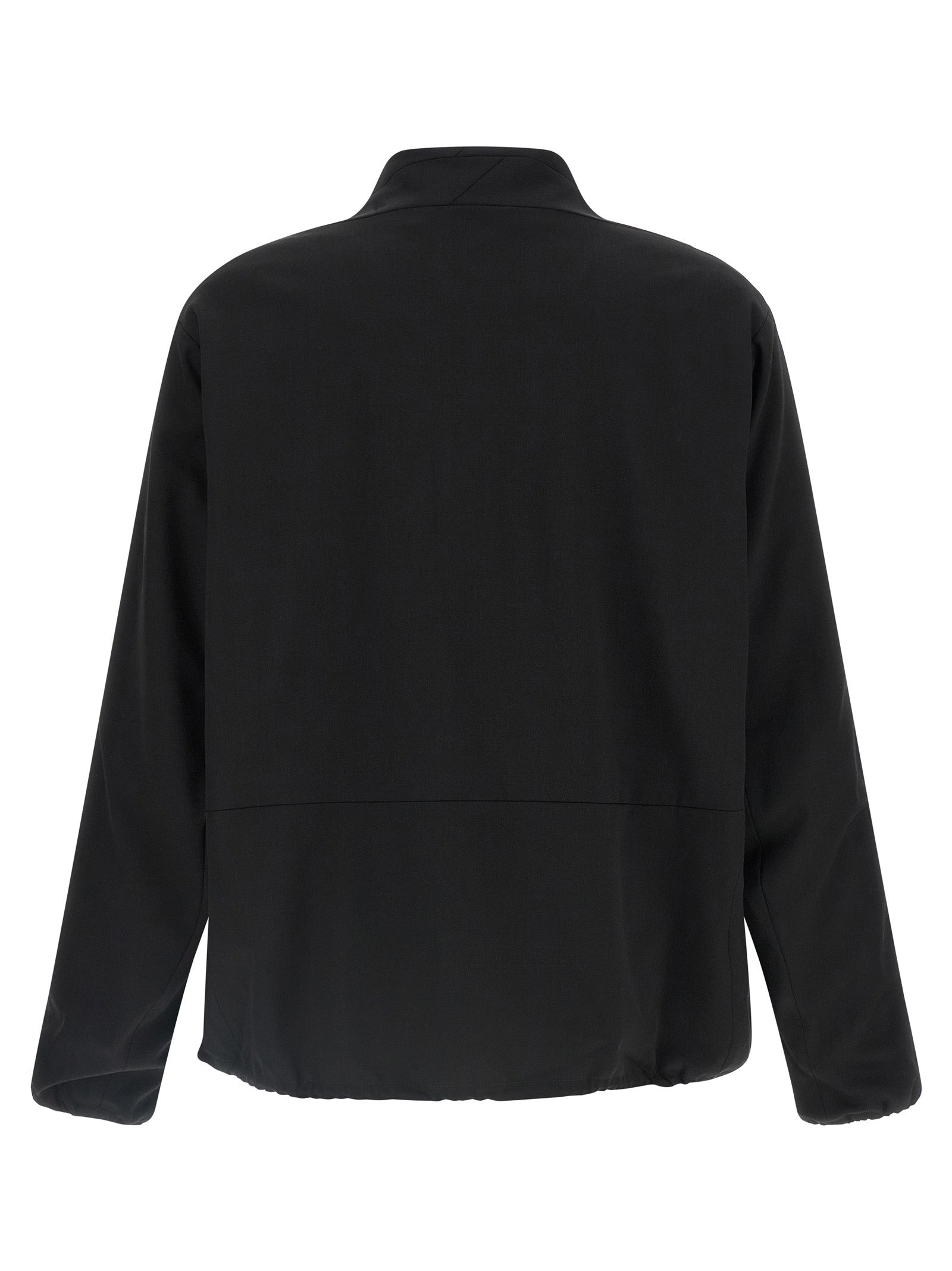 Kiko Kostadinov Black Virgin Wool Full-Length Men's Jacket